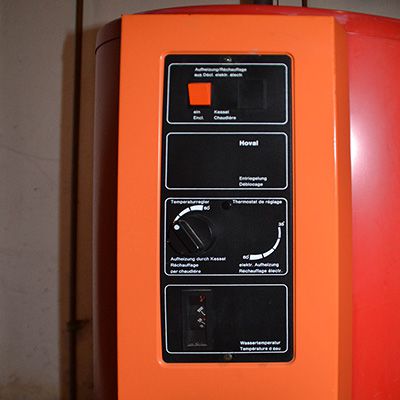 Steuereinheit einer Heizung von Hoval